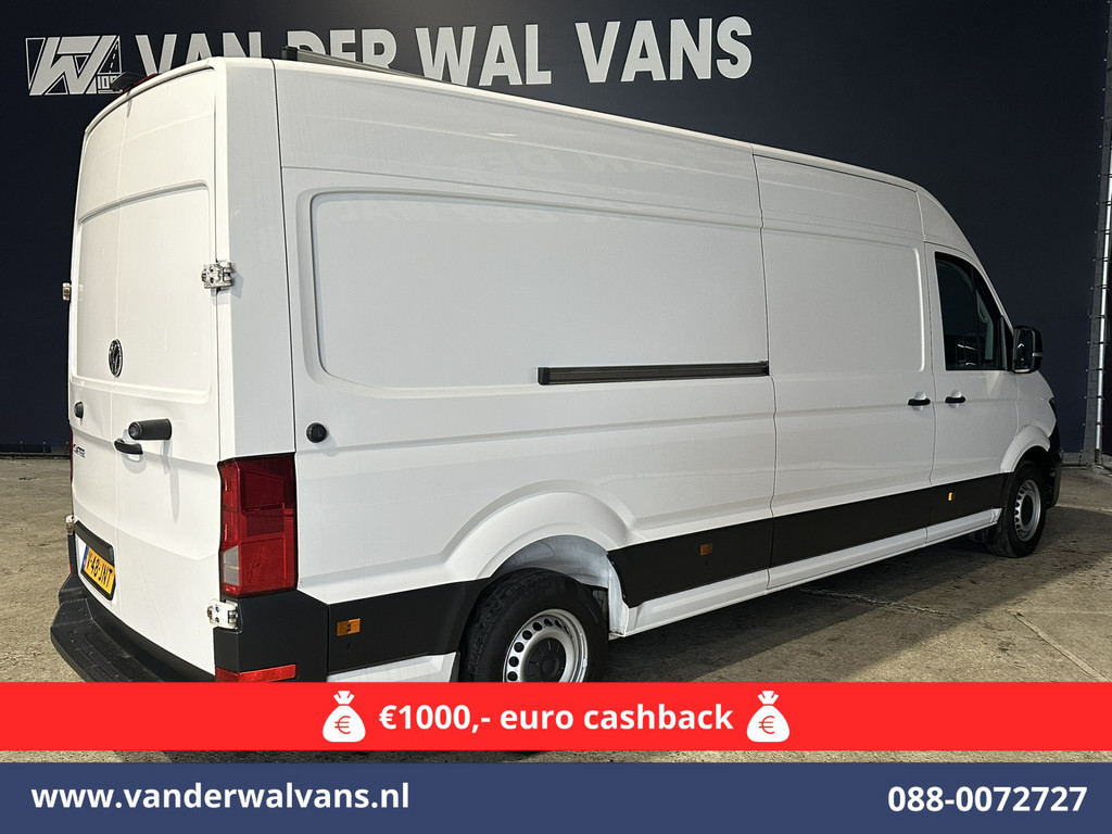 Volkswagen Crafter 2.0 TDI 140pk Automaat L4H3 L3H2 Euro6 Airco | Navigatie | Apple carplay | Camera Cruisecontrol, android auto, parkeersensoren, bijrijdersbank, 270 gr. achterdeuren 12
