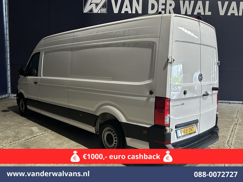 Volkswagen Crafter 2.0 TDI 140pk Automaat L4H3 L3H2 Euro6 Airco | Navigatie | Apple carplay | Camera Cruisecontrol, android auto, parkeersensoren, bijrijdersbank, 270 gr. achterdeuren 13