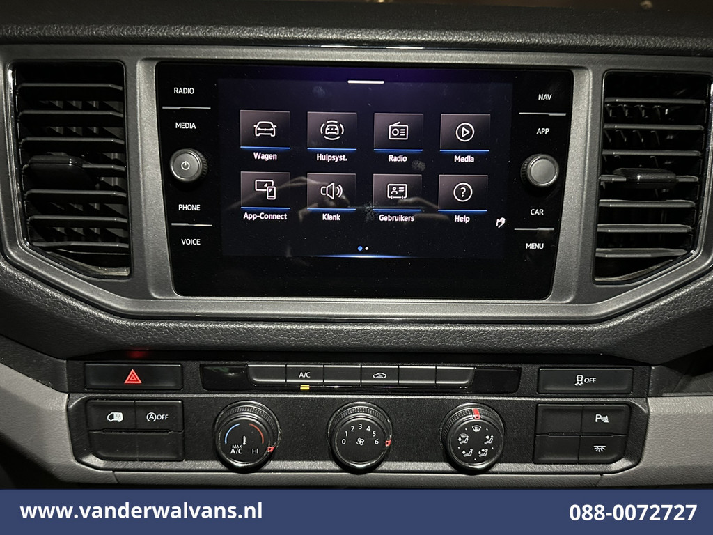 Volkswagen Crafter 2.0 TDI 140pk L3H2 (oude L2H1) Euro6 # Airco | Navigatie | Apple Carplay | Android auto parkeersensoren, 3000kg trekvermogen 14
