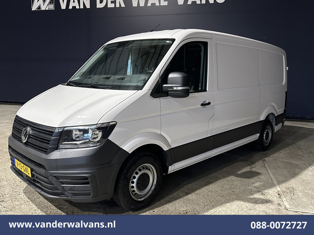 Volkswagen Crafter 2.0 TDI 140pk L3H2 (oude L2H1) Euro6 # Airco | Navigatie | Apple Carplay | Android auto parkeersensoren, 3000kg trekvermogen 7