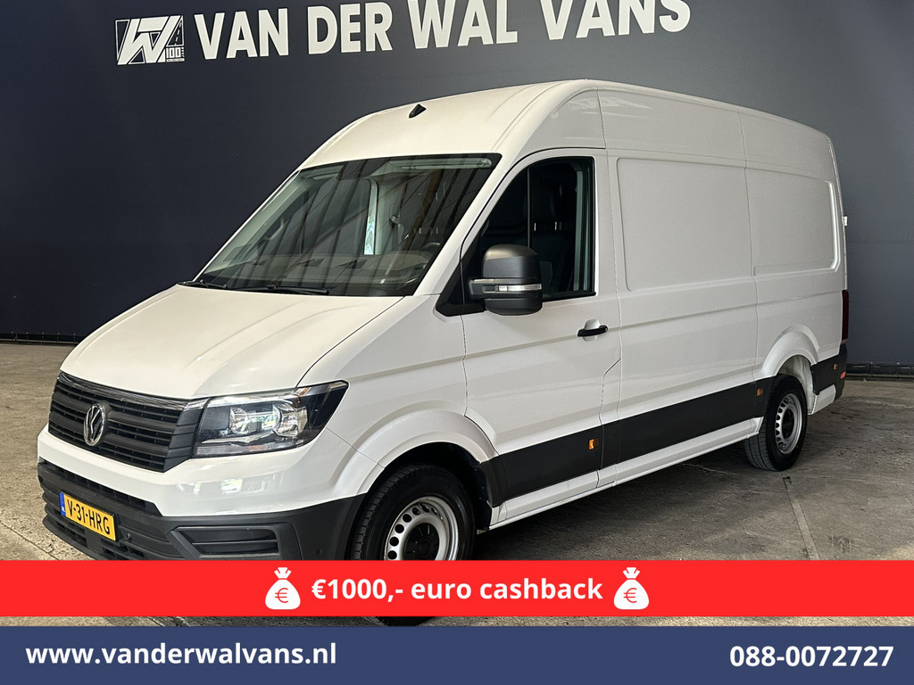 Volkswagen Crafter 2.0 TDI 140 pk L3H3 L2H2 Euro6 Airco | Camera | Navigatie | Apple Carplay | Massagestoel Android Auto, Parkeersensoren, 3000kg trekvermogen 10