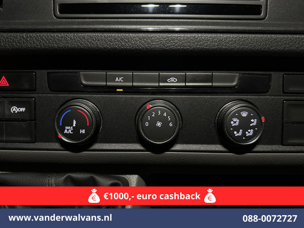 Volkswagen Crafter 2.0 TDI 140 pk L3H3 L2H2 Euro6 Airco | Camera | Navigatie | Apple Carplay | Massagestoel Android Auto, Parkeersensoren, 3000kg trekvermogen 7