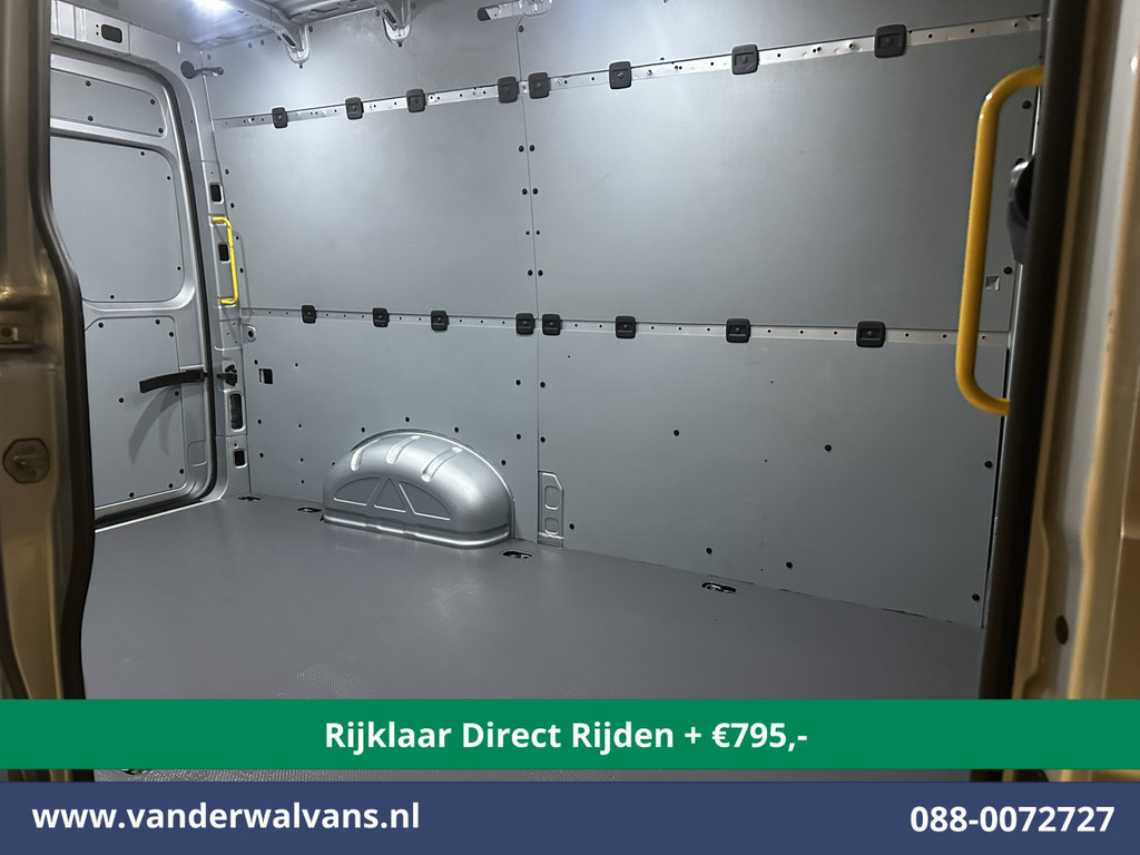 Volkswagen Crafter 2.0 TDI 140pk L3H3 L2H2 Euro6 *Rijklaar Direct Rijden* Airco | Navigatie | Apple Carplay | Android Auto | Cruisecontrol Bijrijdersbank, 3000kg trekvermogen, zilver 13