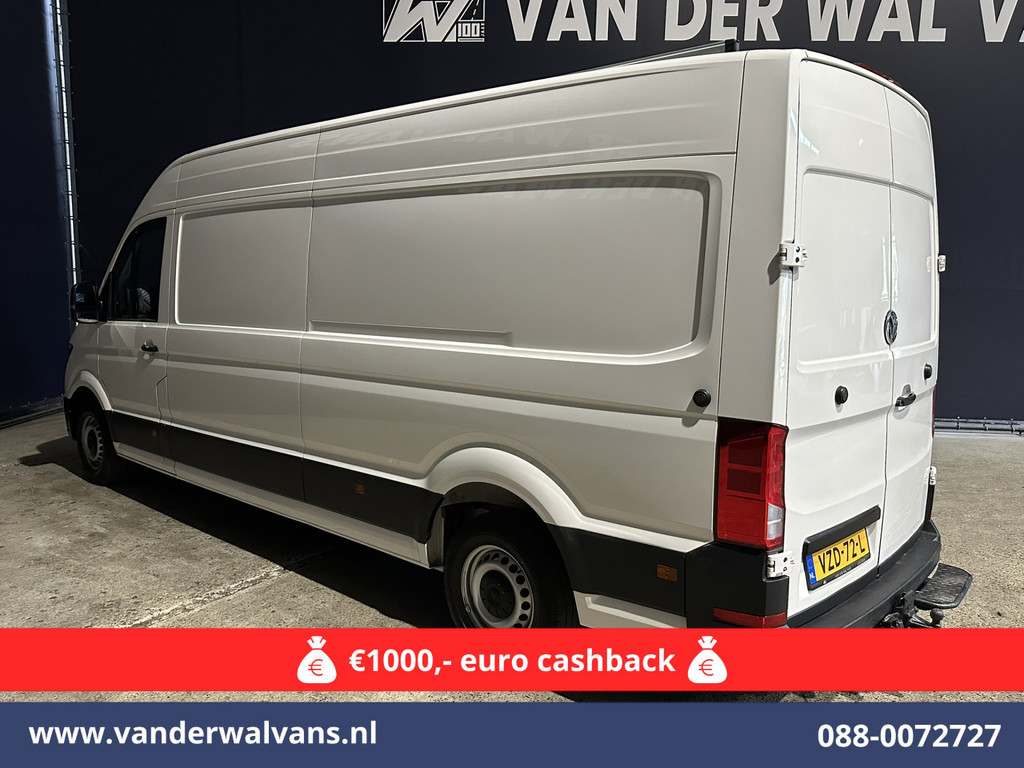 Volkswagen Crafter 2.0 TDI 140 pk L4H3 L3H2 Euro6 ** Airco | 3000kg trekhaak | Cruisecontrol | Parkeersensoren Bijrijdersbank 10