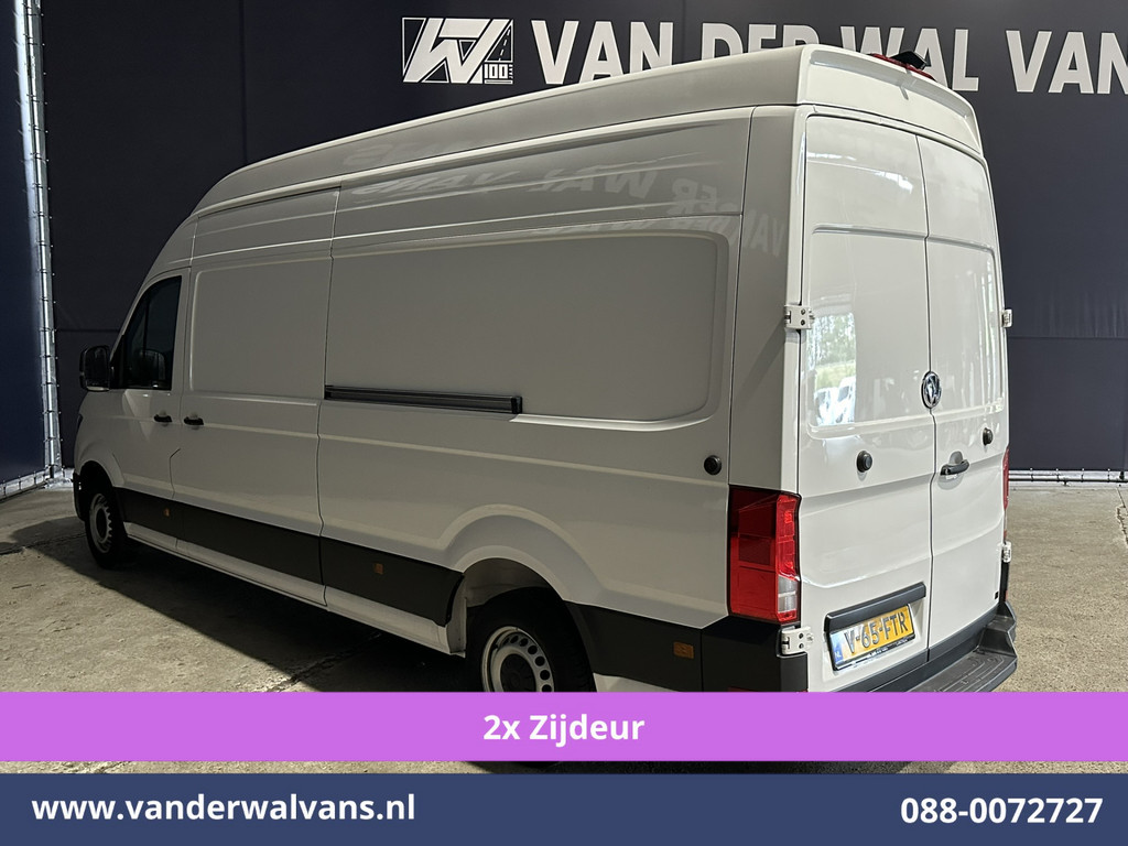Volkswagen Crafter 2.0 TDI 140pk L4H4 L3H3 Euro6 # Airco | 2x Zijdeur | Camera | Apple Carplay android auto, bijrijdersbank, 270 gr. achterdeuren, 3000kg trekvermogen 13