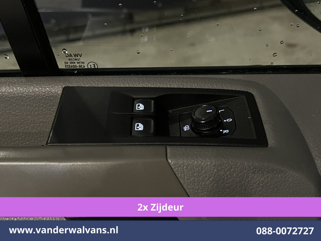 Volkswagen Crafter 2.0 TDI 140pk L4H4 L3H3 Euro6 # Airco | 2x Zijdeur | Camera | Apple Carplay android auto, bijrijdersbank, 270 gr. achterdeuren, 3000kg trekvermogen 16
