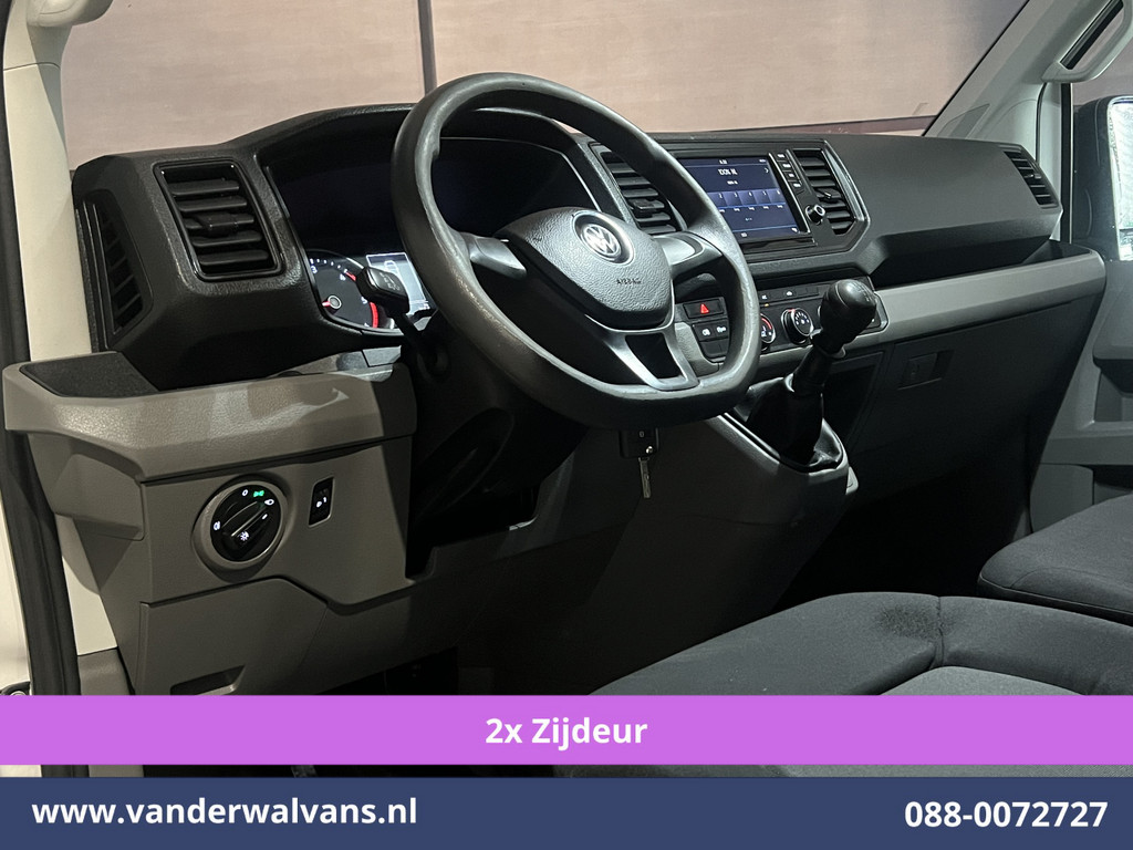 Volkswagen Crafter 2.0 TDI 140pk L4H4 L3H3 Euro6 # Airco | 2x Zijdeur | Camera | Apple Carplay android auto, bijrijdersbank, 270 gr. achterdeuren, 3000kg trekvermogen 8