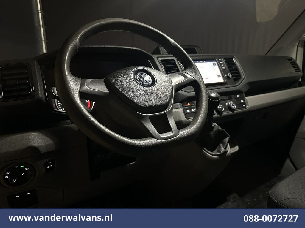 Volkswagen Crafter 2.0 TDI 141pk L3H2 L2H1 Euro6 Airco | Camera | Navigatie | 3000kg trekhaak Apple Carplay, Android Auto, Parkeersensoren, Bijrijdersbank 14