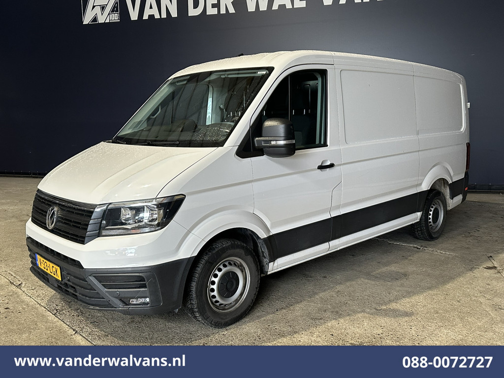 Volkswagen Crafter 2.0 TDI 141pk L3H2 L2H1 Euro6 Airco | Camera | Navigatie | 3000kg trekhaak Apple Carplay, Android Auto, Parkeersensoren, Bijrijdersbank 8