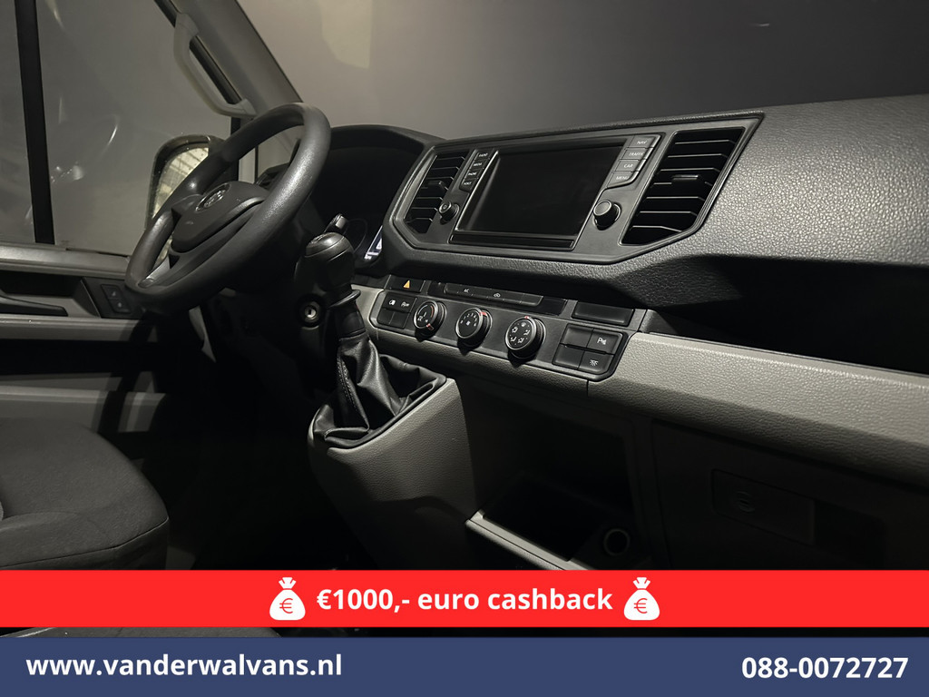 Volkswagen Crafter 2.0 TDI 141pk L3H2 L2H1 Euro6 *Rijklaar Direct Rijden* Airco | Navigatie | Camera | Apple Carplay Android Auto, Parkeersensoren, Bijrijdersbank 14