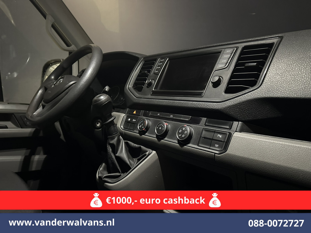 Volkswagen Crafter 2.0 TDI 141pk L3H2 L2H1 Euro6 *Rijklaar Direct Rijden* Airco | Navigatie | Camera | Apple Carplay Android Auto, Parkeersensoren, Bijrijdersbank 15