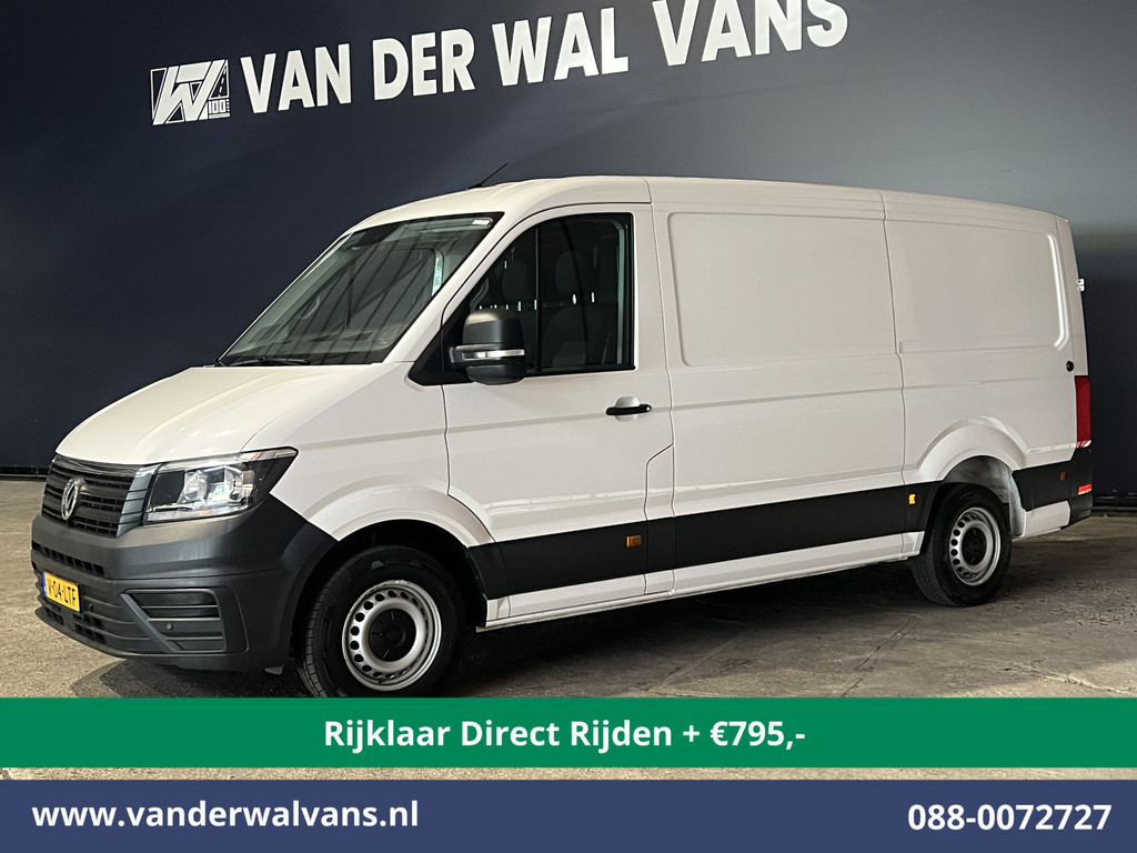 Volkswagen Crafter 2.0 TDI 141pk L3H2 (Oude L2H1) Euro6 *Rijklaar Direct Rijden* Airco | Camera | Apple Carplay | 3000kg Trekhaak | Cruisecontrol Android Auto, Parkeersensoren, Bijrijdersbank 10
