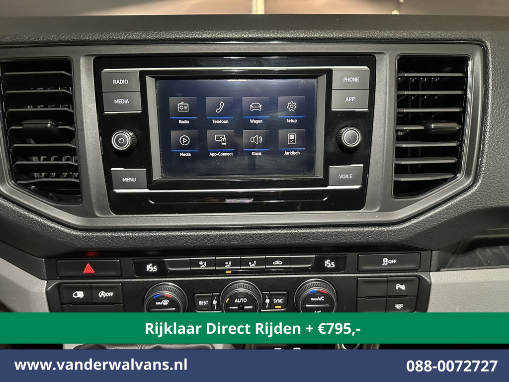 Volkswagen Crafter 2.0 TDI 141pk L3H2 (Oude L2H1) Euro6 *Rijklaar Direct Rijden* Airco | Camera | Apple Carplay | 3000kg Trekhaak | Cruisecontrol Android Auto, Parkeersensoren, Bijrijdersbank 13