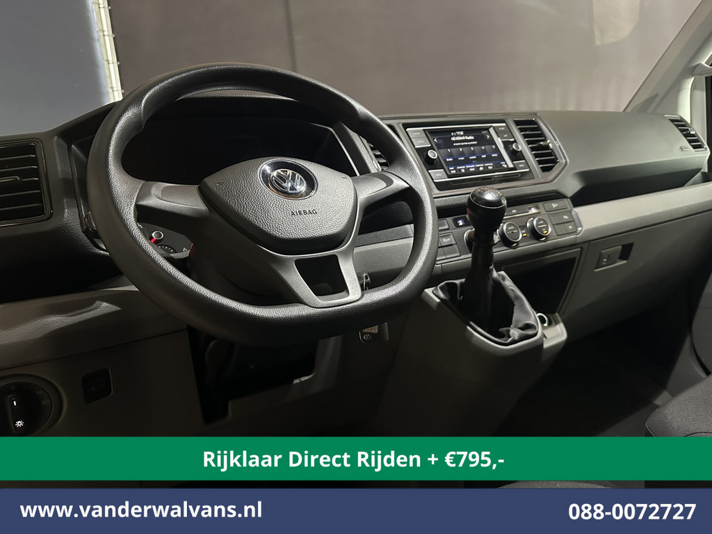 Volkswagen Crafter 2.0 TDI 141pk L3H2 (Oude L2H1) Euro6 *Rijklaar Direct Rijden* Airco | Camera | Apple Carplay | 3000kg Trekhaak | Cruisecontrol Android Auto, Parkeersensoren, Bijrijdersbank 15