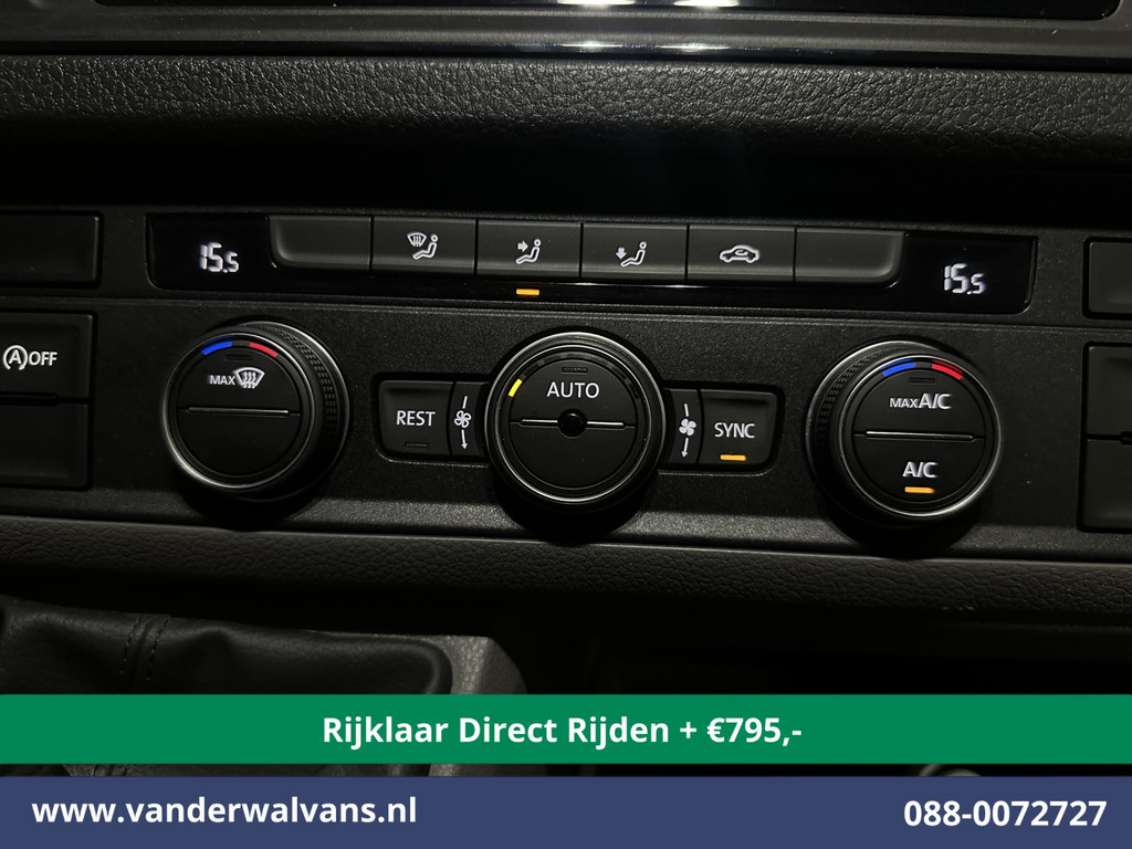 Volkswagen Crafter 2.0 TDI 141pk L3H2 (Oude L2H1) Euro6 *Rijklaar Direct Rijden* Airco | Camera | Apple Carplay | 3000kg Trekhaak | Cruisecontrol Android Auto, Parkeersensoren, Bijrijdersbank 8