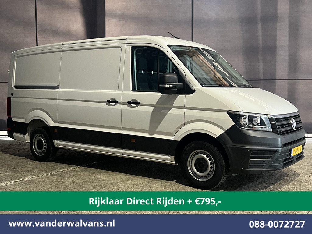 Volkswagen Crafter 2.0 TDI 141pk L3H2 (Oude L2H1) Euro6 *Rijklaar Direct Rijden* Airco | Camera | Apple Carplay | 3000kg Trekhaak | Cruisecontrol Android Auto, Parkeersensoren, Bijrijdersbank 9