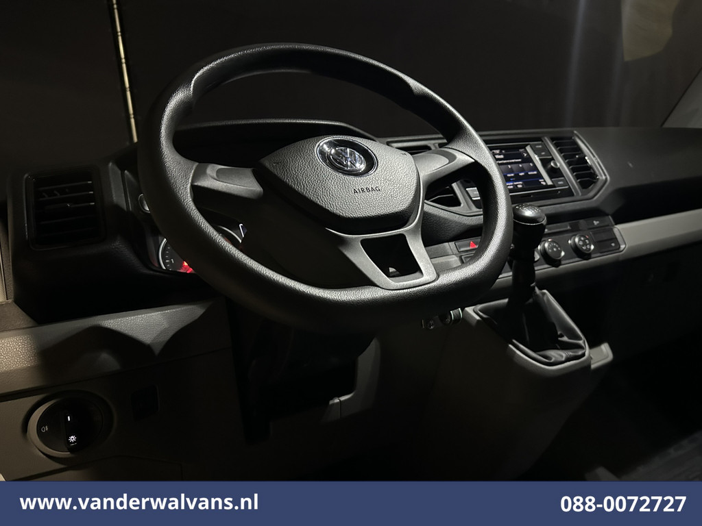 Volkswagen Crafter 2.0 TDI 141pk L3H3 L2H2 Euro6 Airco | Camera | Apple Carplay | Andoid Auto 270 Graden Achterdeuren, Bijrijdersbank, 3000kg trekvermogen 14
