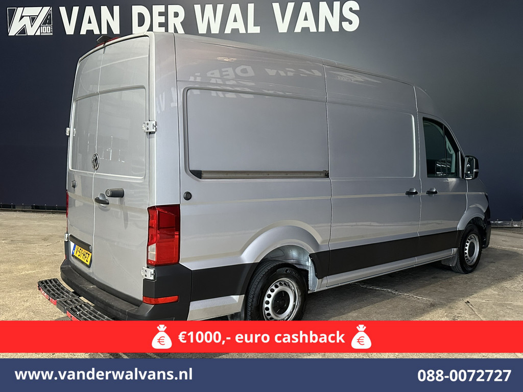 Volkswagen Crafter 2.0 TDI 141pk L3H3 L2H2 Euro6 Airco | Camera | Apple Carplay | Cruisecontrol Android Auto, Parkeersensoren, Bijrijdersbank, 3000kg Trekvermogen, zilver 13