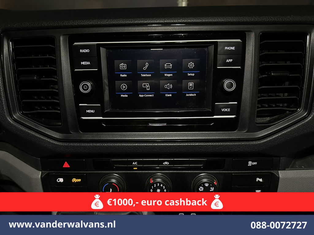 Volkswagen Crafter 2.0 TDI 141pk L3H3 L2H2 Euro6 Airco | Camera | Apple Carplay | Cruisecontrol Android Auto, Parkeersensoren, Bijrijdersbank, 3000kg Trekvermogen, zilver 18