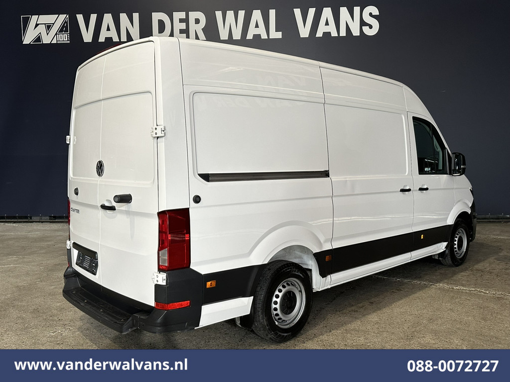 Volkswagen Crafter 2.0 TDI 141pk L3H3 L2H2 Euro6 Airco | Navigatie | Apple Carplay | Chauffeursstoel Android Auto, Parkeersensoren, 3000kg trekvermogen 10