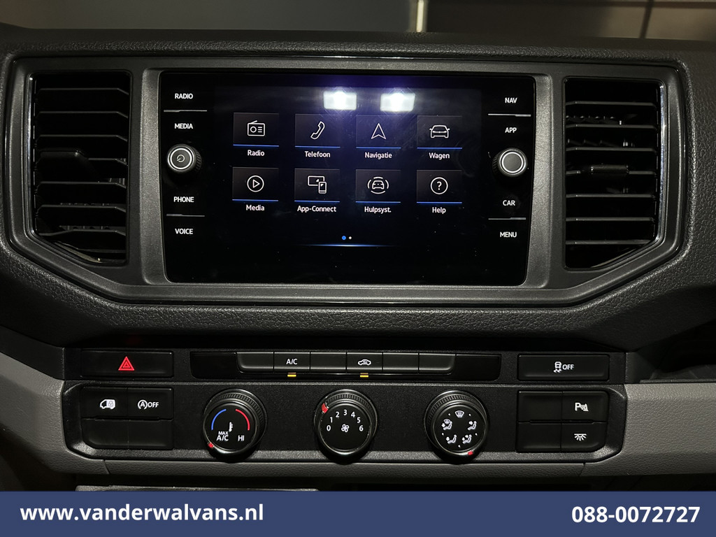 Volkswagen Crafter 2.0 TDI 141pk L3H3 L2H2 Euro6 Airco | Navigatie | Apple Carplay | Chauffeursstoel Android Auto, Standkachel, Parkeersensoren, 3000kg trekvermogen 14