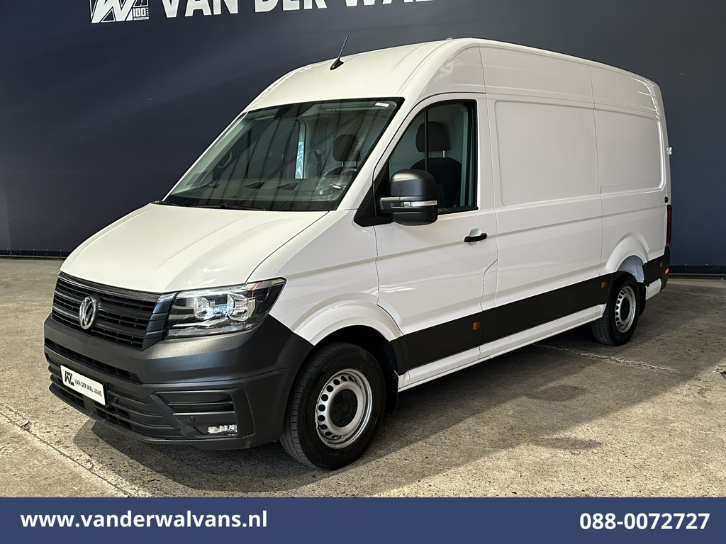 Volkswagen Crafter 2.0 TDI 141pk L3H3 L2H2 Euro6 Airco | Navigatie | Apple Carplay | Chauffeursstoel Android Auto, Standkachel, Parkeersensoren, 3000kg trekvermogen 8