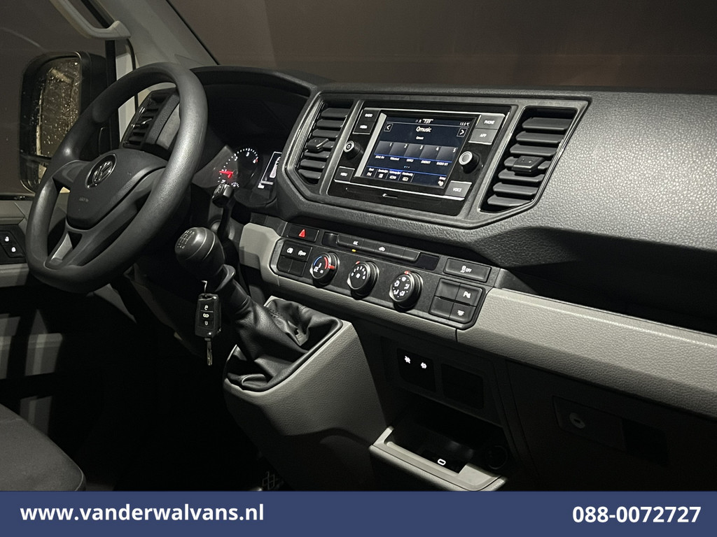 Volkswagen Crafter 2.0 TDI 141pk L4H3 L3H2 Euro6 Airco | 2x zijdeur | Camera | Apple Carplay Android Auto, 270 Graden achterdeuren, Parkeersensoren, Bijrijdersbank, 3000kg Trekvermogen 16