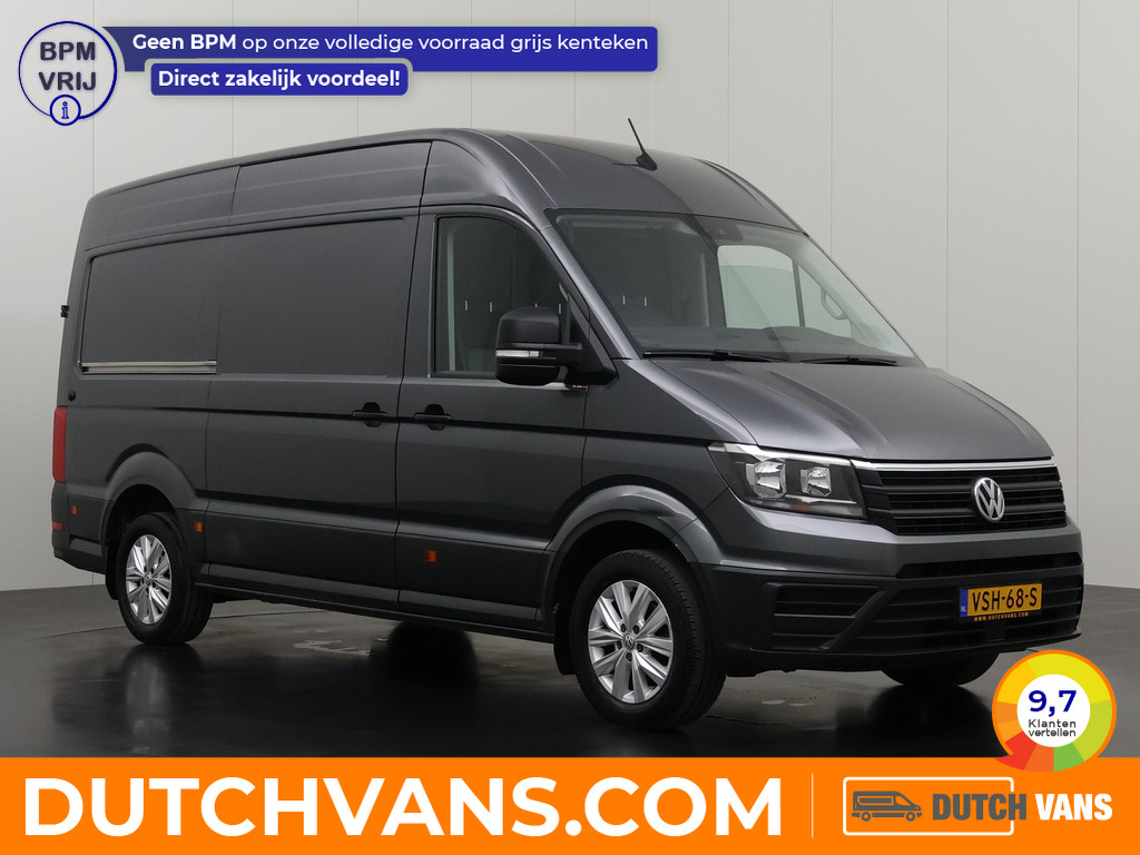 Volkswagen Crafter 2.0TDI 177PK L3H3 Highline | Leder | 3000Kg Trekhaak | Navigatie | Camera | Airco | Cruise | Betimmering