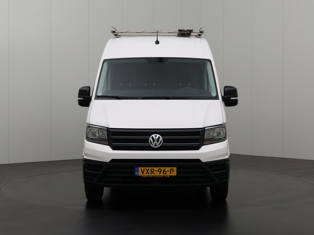 Volkswagen Crafter 2.0TDI L3H3 | Kastinrichting | Imperiaal | Trekhaak | Navigatie | Airco | Cruise | 3-Persoons | Betimmering 10
