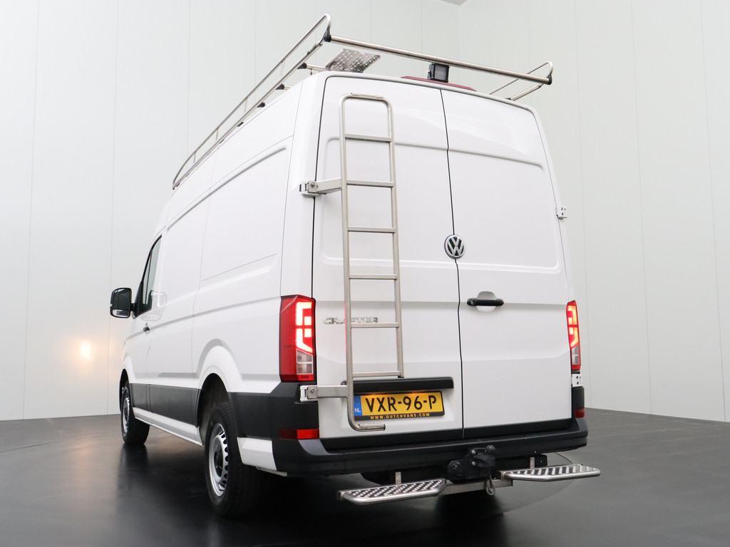 Volkswagen Crafter 2.0TDI L3H3 | Kastinrichting | Imperiaal | Trekhaak | Navigatie | Airco | Cruise | 3-Persoons | Betimmering 20