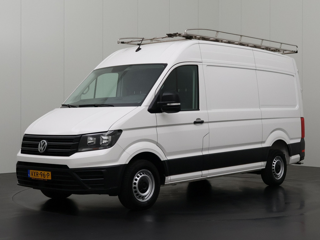 Volkswagen Crafter 2.0TDI L3H3 | Kastinrichting | Imperiaal | Trekhaak | Navigatie | Airco | Cruise | 3-Persoons | Betimmering 7