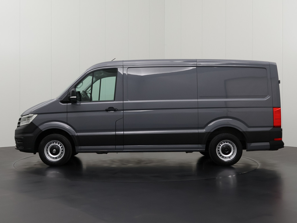 Volkswagen Crafter 2.0TDi 140PK DSG Automaat L3H2 | Led Adaptive Cruise | Standverwarming | Leder | 3-Persoons | Betimmering | Trekhaak 12