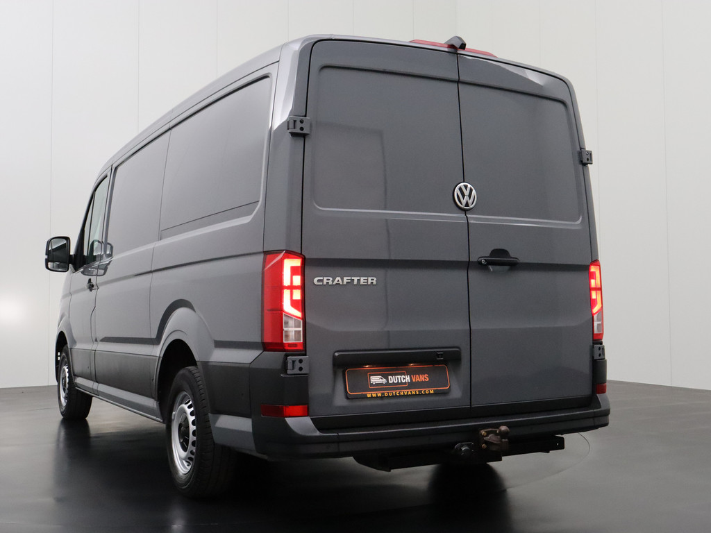 Volkswagen Crafter 2.0TDi 140PK DSG Automaat L3H2 | Led Adaptive Cruise | Standverwarming | Leder | 3-Persoons | Betimmering | Trekhaak 21