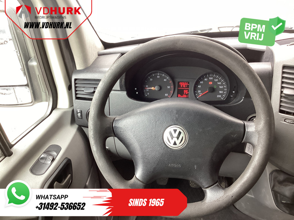 Volkswagen Crafter 2.5 TDI L2 EXPORT Open laadbak/ 5 cil./ 7 Pers./ Trekhaak/ Airco/ Radio 268 X 201 x 40 13