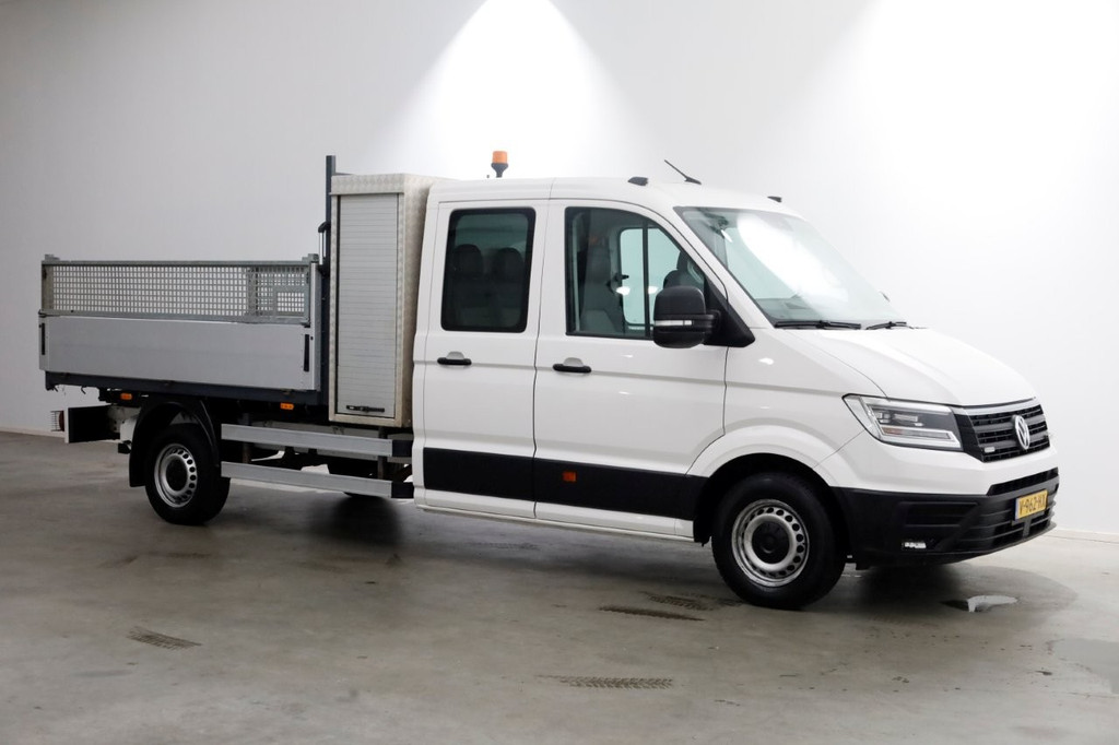 Volkswagen Crafter 35 2.0 TDI 140pk E6 D.C. Highline Kipper met hoge boorden 09-2017 12