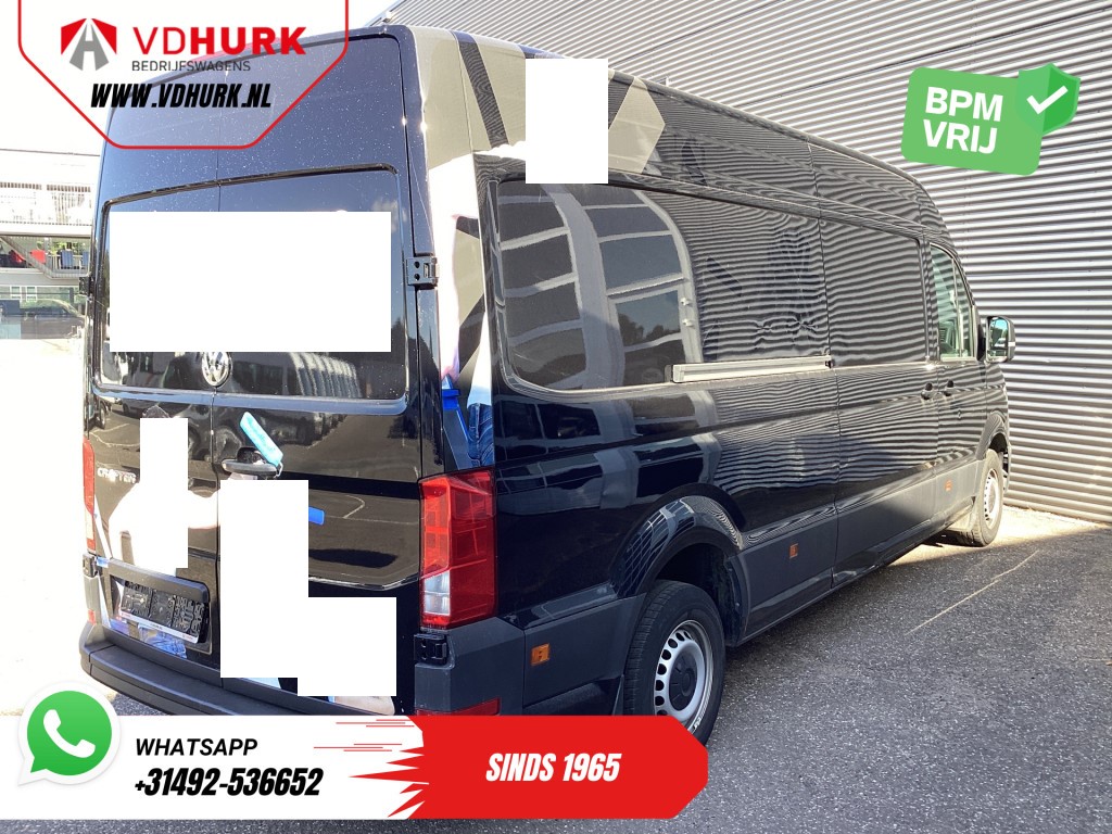 Volkswagen Crafter 35 2.0 TDI 140 pk L4H3 BPM VRIJ! Carplay/ 3 Pers./ PDC/ Airco 8
