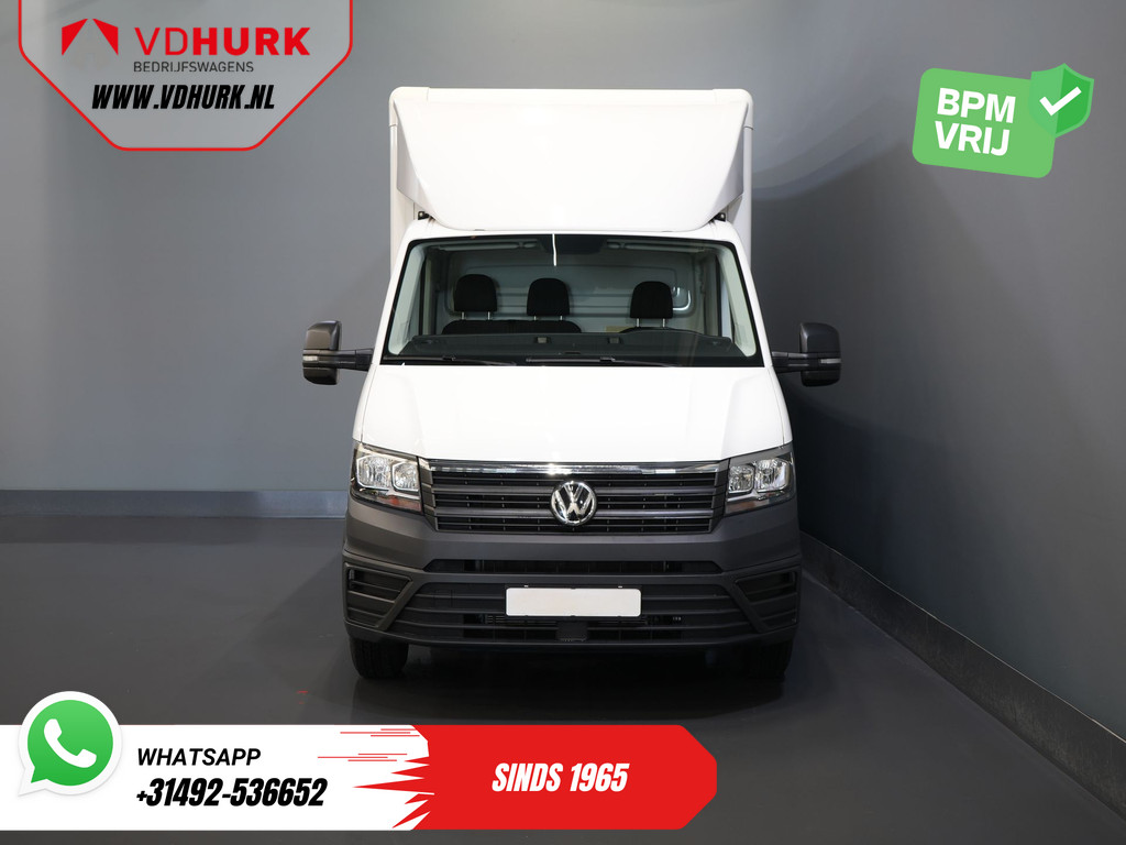 Volkswagen Crafter 35 2.0 TDI 180 pk DSG Aut. BPM VRIJ! 350x208x210 Laadklep/ Spoiler/ Navi/ Carplay/ Camera/ Airco 7