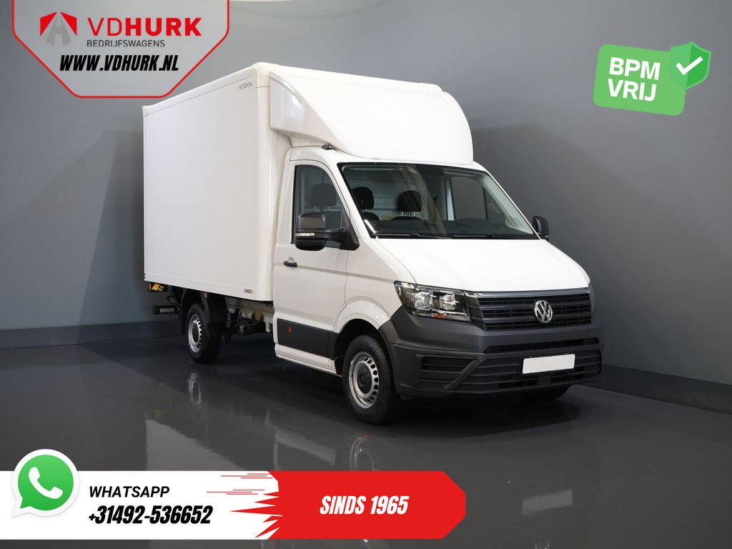 Volkswagen Crafter 35 2.0 TDI 180 pk DSG Aut. BPM VRIJ! 350x208x210 Laadklep/ Spoiler/ Navi/ Carplay/ Camera/ Airco 9