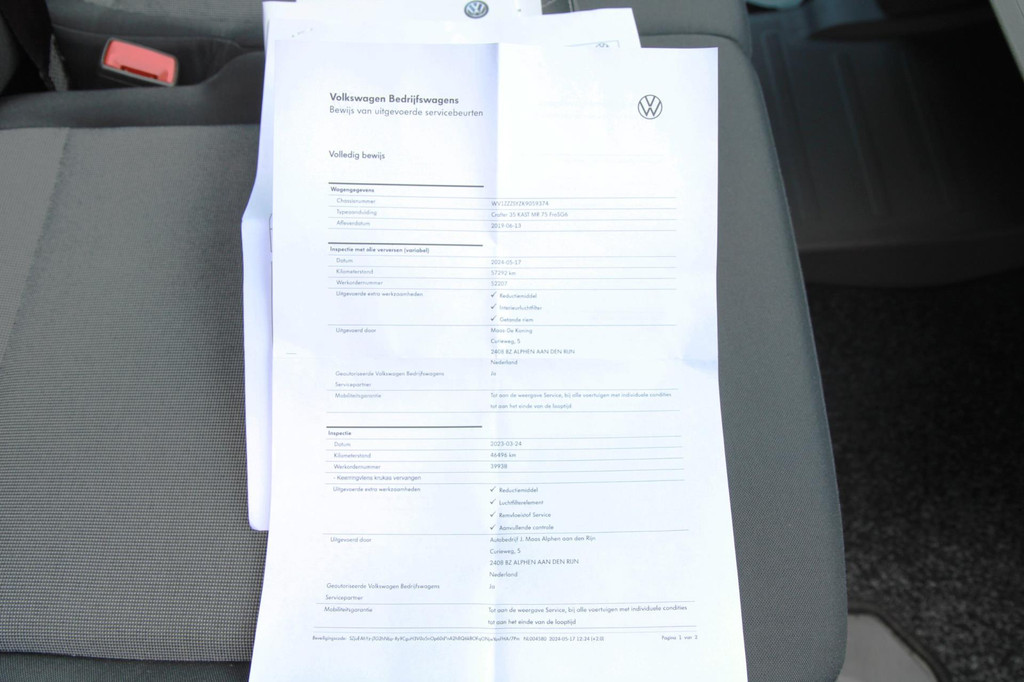 Volkswagen Crafter 35 2.0 TDI L3H2 / App connect / Gev. Stoel / Cruise / dealer onderhouden 14