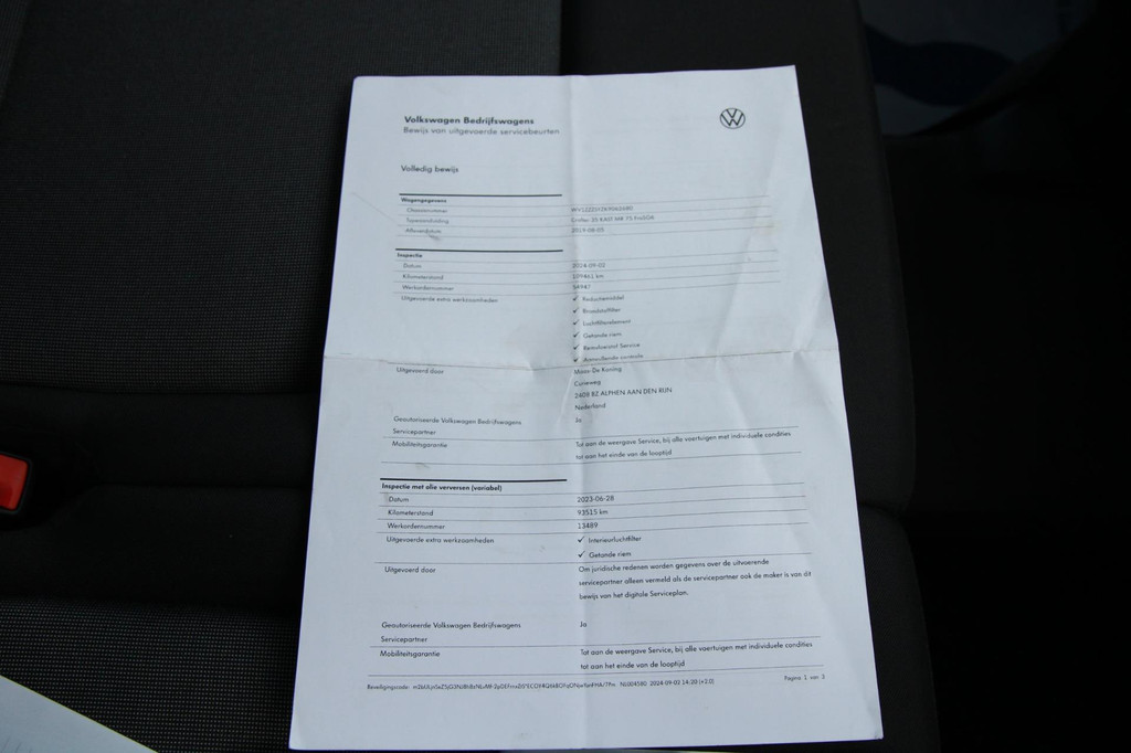 Volkswagen Crafter 35 2.0 TDI L3H2 / App connect / Gev. Stoel / dealer onderhouden 14