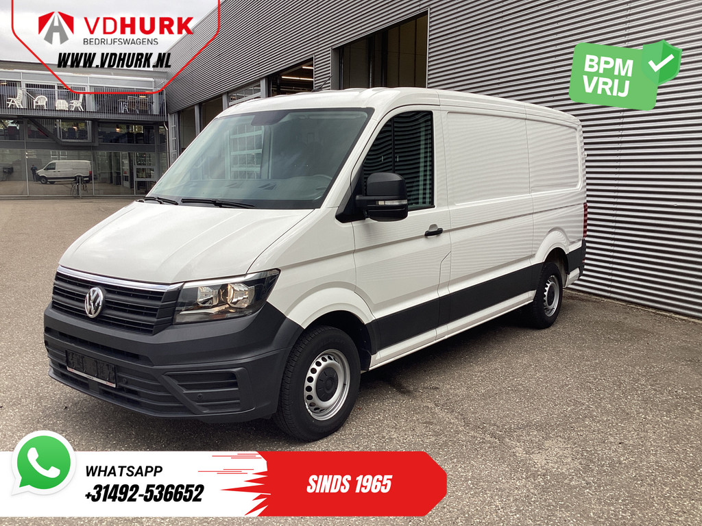 Volkswagen Crafter 35 2.0 TDI L3H2 BPM VRIJ! Airco/ PDC/ Bluetooth/ Betimmering 8
