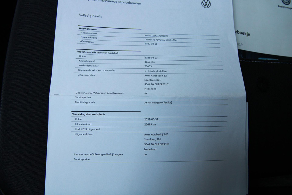 Volkswagen Crafter 35 2.0 TDI L3H2 trekgewicht 3 ton / App connect / Camera / Multi stuur 14