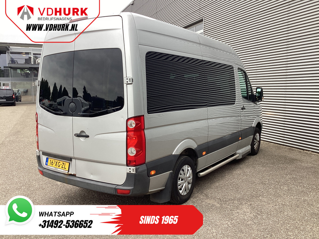 Volkswagen Crafter 35 2.5 TDI L2H2 MARGE EXPORT ONLY NL Auto/ APK 7-2026/ 5 Zyl./ Combi/ 9 Persoons/ Kombi/ 9P/ Sidebars/ Airco/ Rolstoellift 10