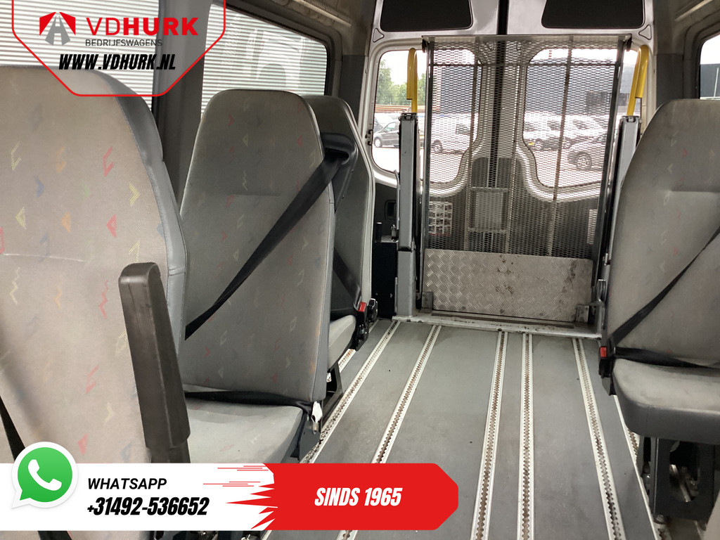 Volkswagen Crafter 35 2.5 TDI L2H2 MARGE EXPORT ONLY NL Auto/ APK 7-2026/ 5 Zyl./ Combi/ 9 Persoons/ Kombi/ 9P/ Sidebars/ Airco/ Rolstoellift 12