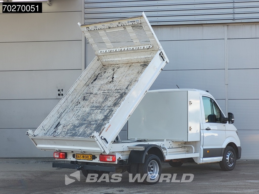 Volkswagen Crafter 120PK Kipper Dubbellucht 3,5t Trekhaak Kist Euro6 Tipper Kieper Trekhaak Cruise control 7