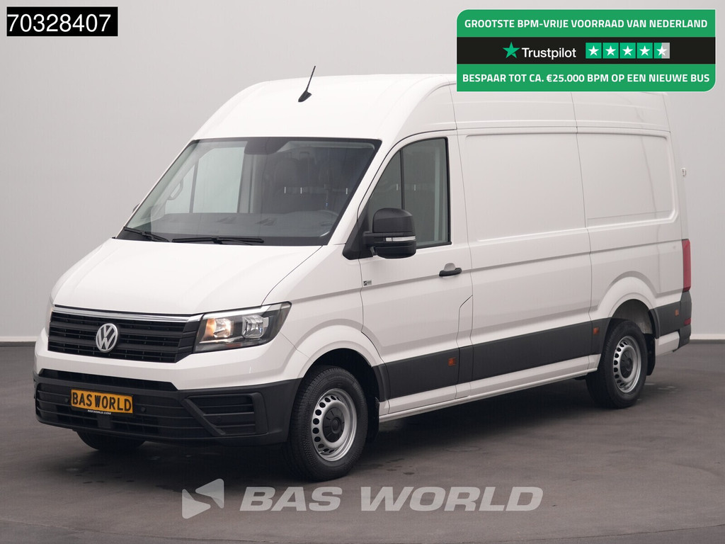 Volkswagen Crafter 140pk L3H3 Navi Airco Cruise Parkeersensoren v+a Euro6 L2H2 Airco Cruise control
