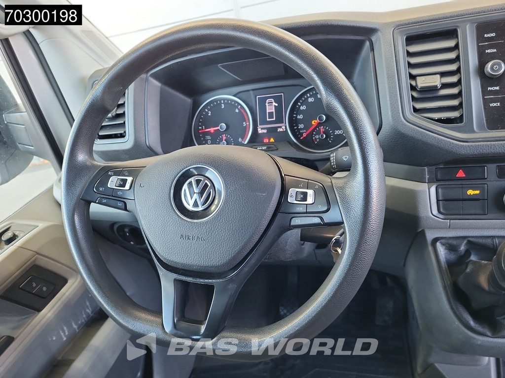 Volkswagen Crafter 177pk Kipper Dubbel Cabine met Kist Trekhaak Navi Airco Cruise Tipper Kieper Benne Airco Trekhaak Cruise control 17