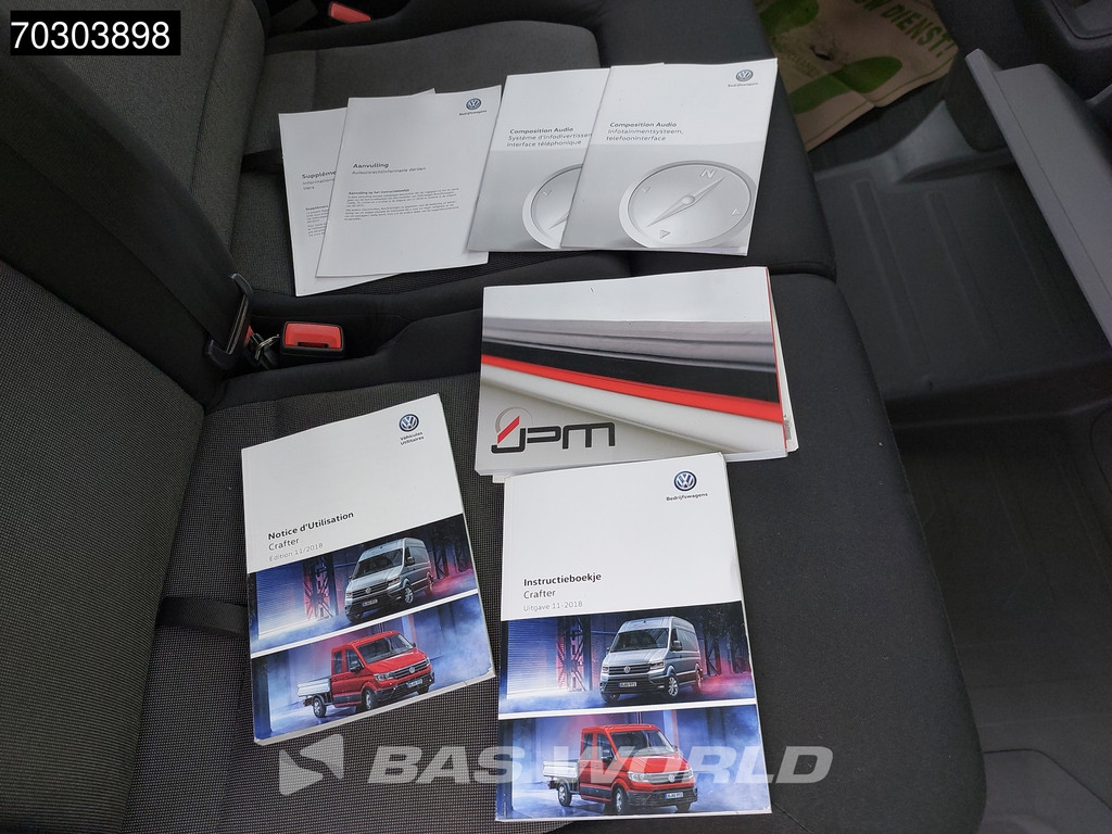 Volkswagen Crafter 177pk Kipper met Kist Dubbellucht 3,5t Trekhaak Airco Euro6 Kieper Tipper Benne Airco Trekhaak 21