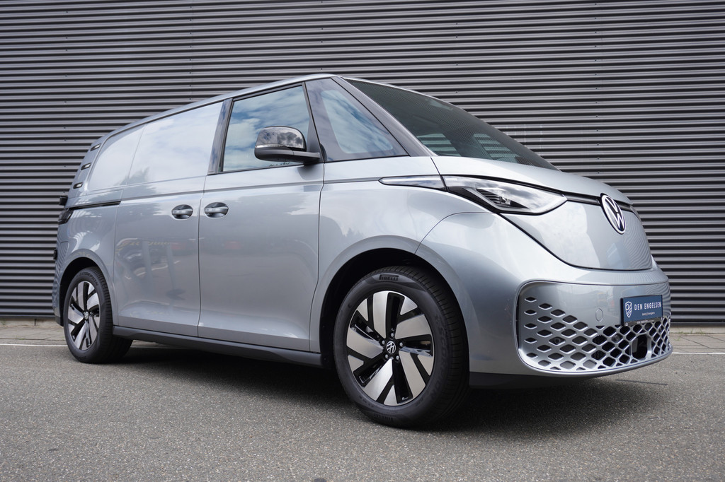 Volkswagen ID. Buzz Cargo ID. Buzz Cargo 170 pk ID. Buzz Cargo 170 pk, Anniversary, Achteruitrijcamera, Bijrijdersbank, Navigatie, Achterdeuren zonder ruit, Trekhaak 10