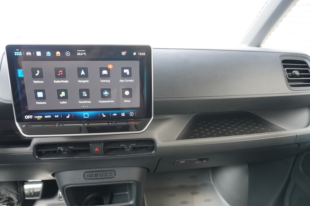Volkswagen ID. Buzz Cargo ID. Buzz Cargo 170 pk ID. Buzz Cargo 170 pk, Anniversary, Achteruitrijcamera, Bijrijdersbank, Navigatie, Achterdeuren zonder ruit, Trekhaak 13